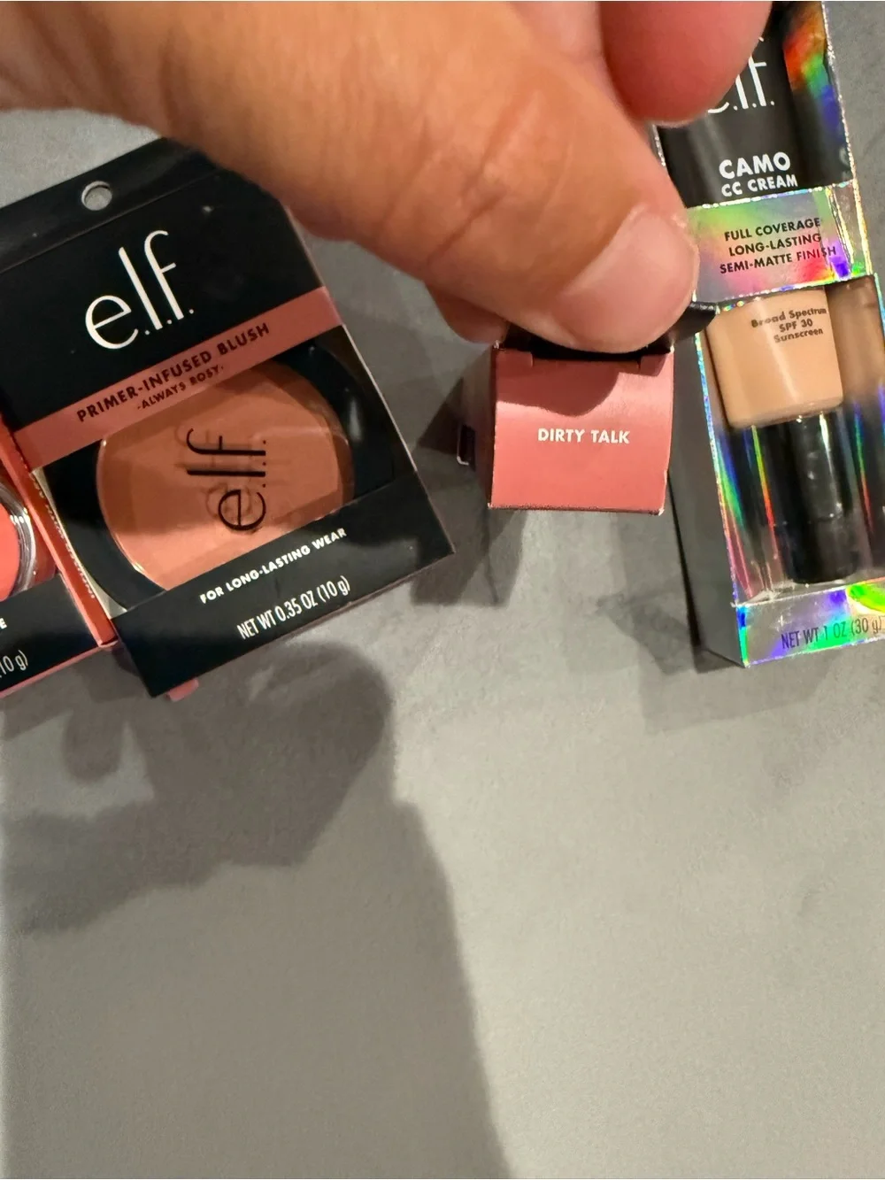e.l.f. Blush & Lip Bundle in Peach, Coral, Nude